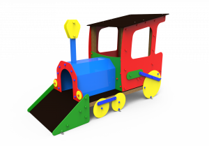 tren minero para guardería y parque infantil