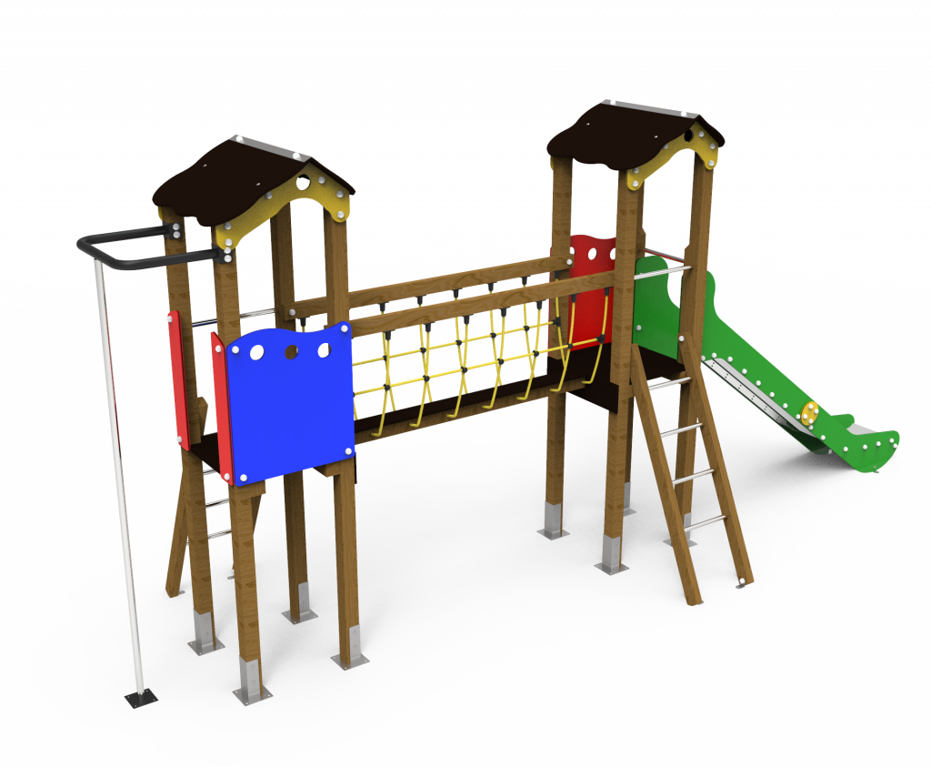 conjunto de torres navia para parques infantiles