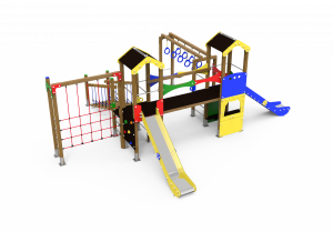 conjunto infantil volga para parques infantiles