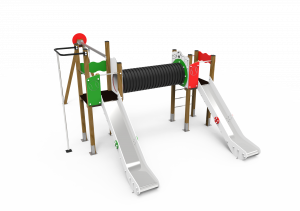 torre infantil multisport 2 para parques