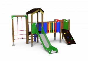 Torre infantil jalón para parques