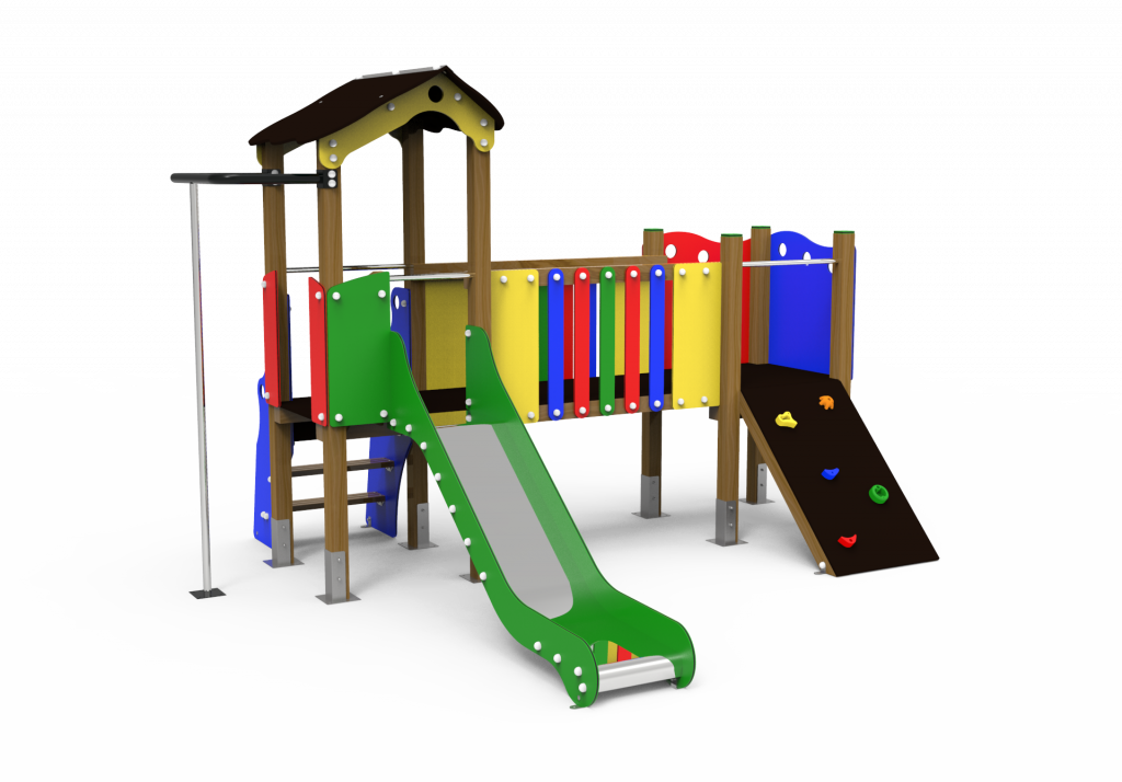conjunto de torres Tinto para parques infantiles