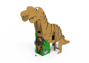 conjunto infantil T-Rex para parques infantiles