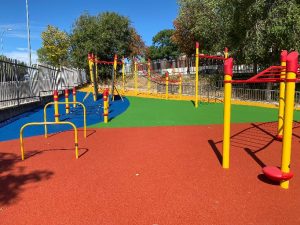 Pista americana para campings