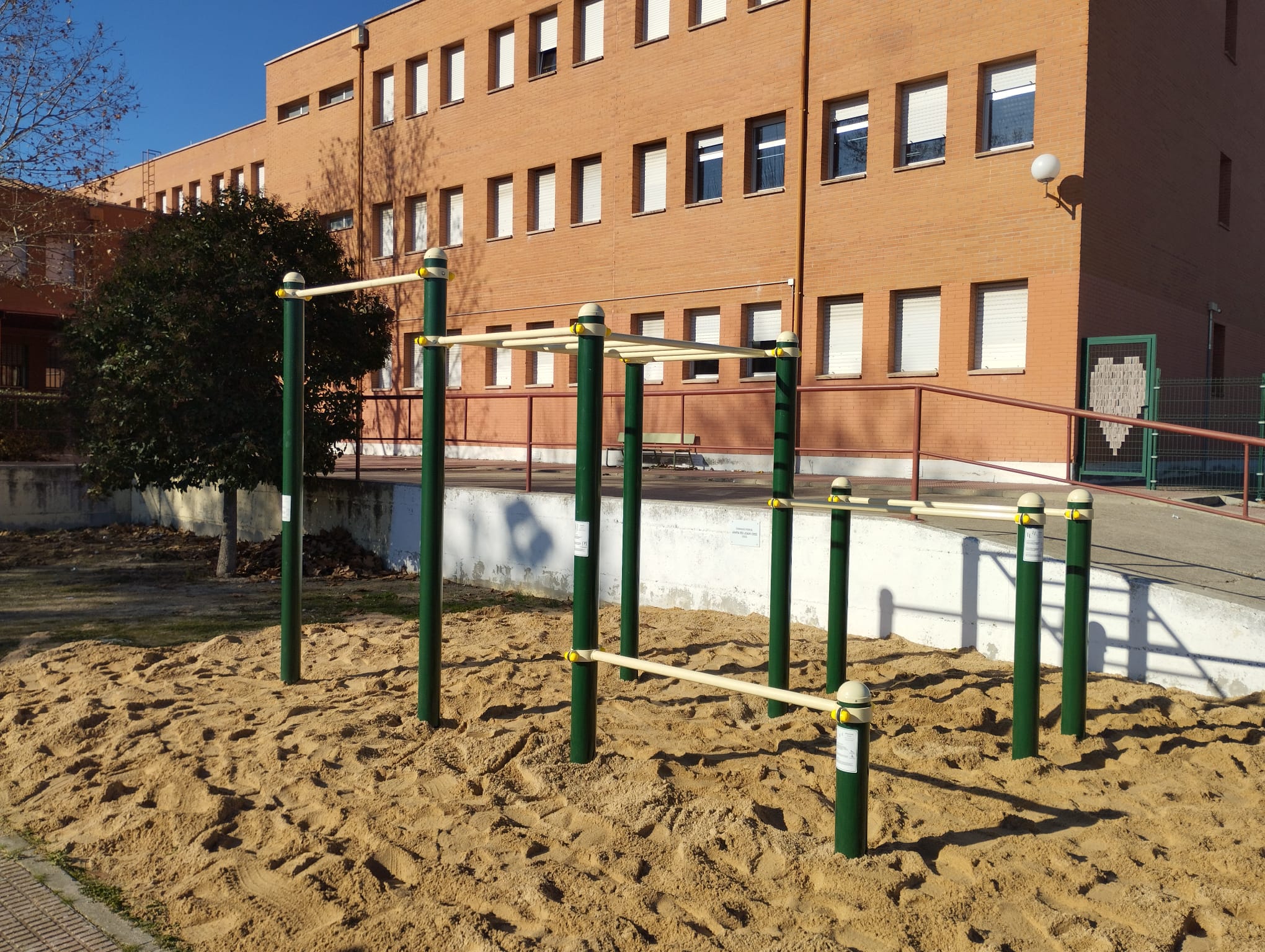 Equipamiento deportivo en Instituto de Móstoles
