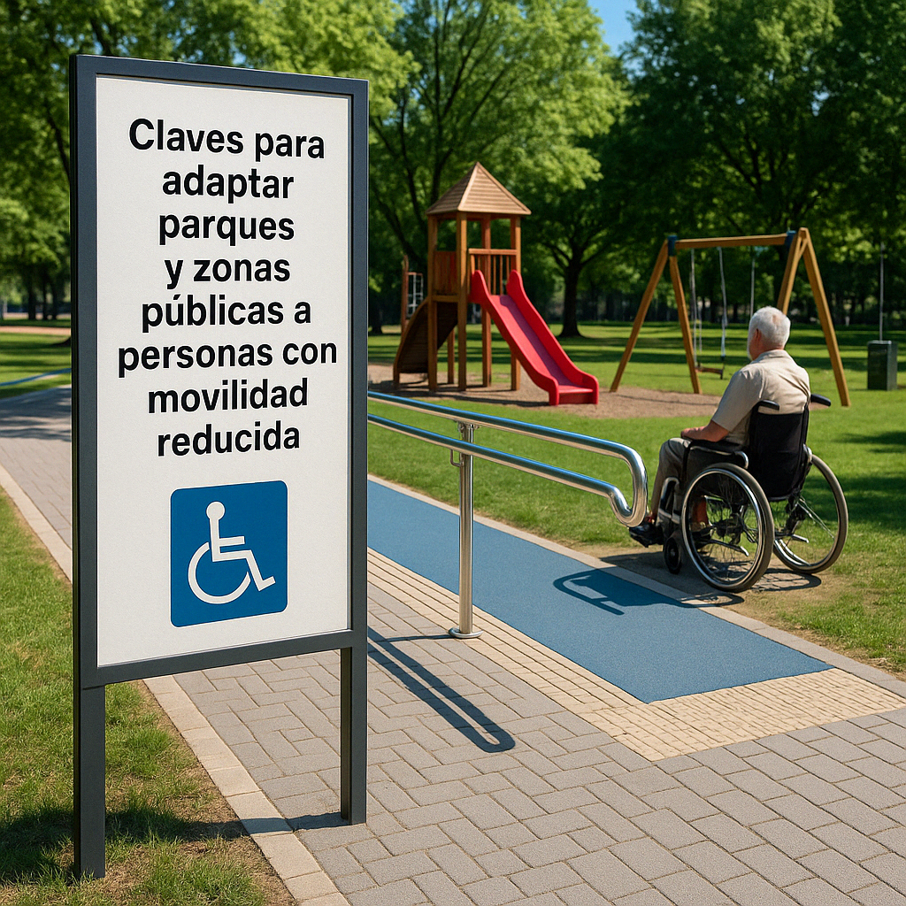 claves para adaptar parques y zonas publicas a personas con movilidad reducida